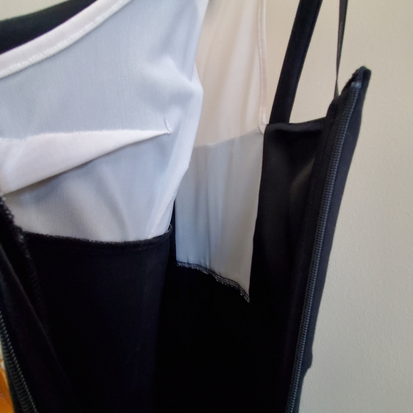 Marciano Black and White Fitted Dress,  Small Size - Picture 9 of 13